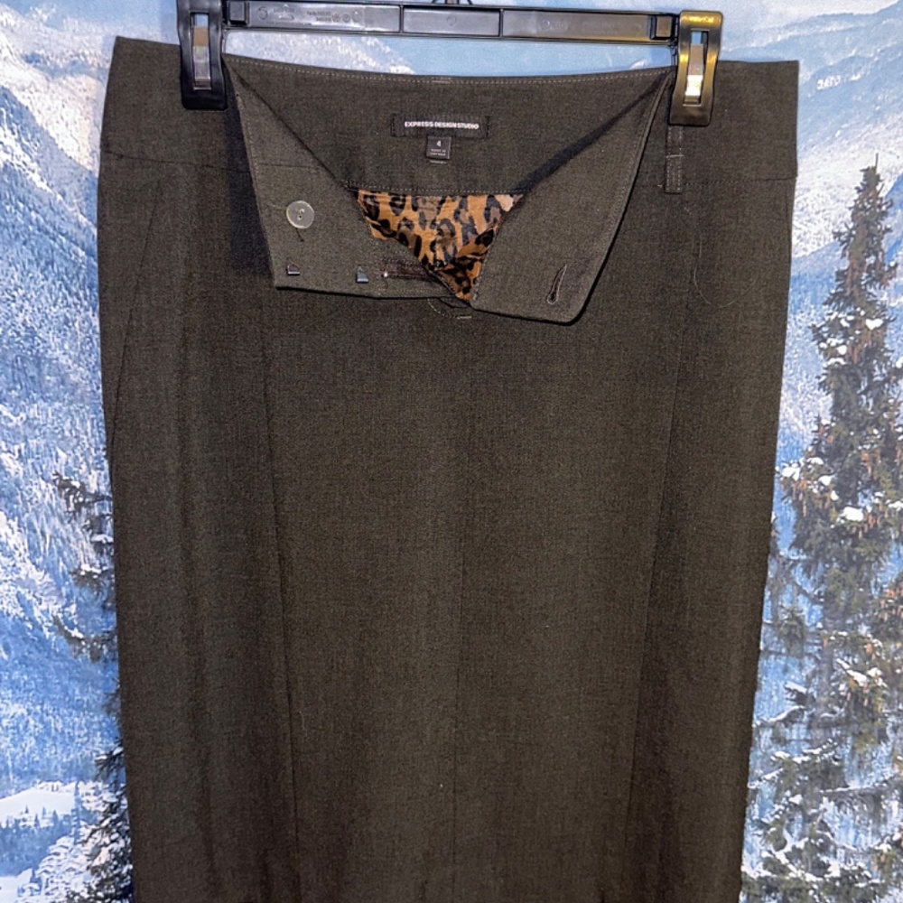 Express pencil skirts, gray size 4